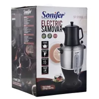 سماور برقی Sonifer2088لیتری4 چایساز ارسال چای‌ساز|سماور، چای‌ساز، قهوه‌ساز|مشهد, شهید آوینی|دیوار