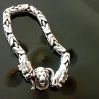 دستبند نقره کاردست