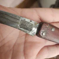 کارد یا چاقو تاشو عتیقه قدمت قاجار|کلکسیون اشیاء عتیقه|تهران, نارمک جنوبی|دیوار