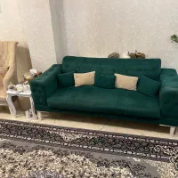 مبل ۷نفره مدل چستر بسیار تمیز و بدون فرو رفتگی|مبلمان خانگی و میز عسلی|قرچک, شهرک طلائیه|دیوار