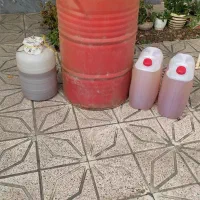 فروش یک بشکه فلزی خالی به همراه....