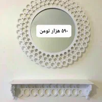 آینه روشویی آیینه قدی ضد آب آینه حمام کنسول شلف|آینه|تبریز, |دیوار
