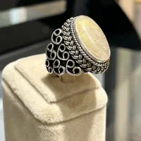 جشنواره انگشتر دستساز نقره با سنگ های معدنی|جواهرات|اصفهان, بهار آزادی|دیوار