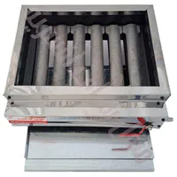 منقل گازی استیل ۶ شعله کباب پز گازی باربیکیو پایه