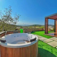 ۴۱۰مترباغ ویلا/داخل بافت/روف‌رویایی وسندتکبرگ