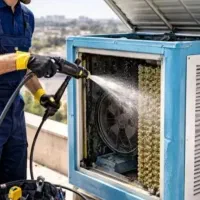 نصب وسرویس کولرآبی تصفیه آب پکیج جوشکاری پایه کولر