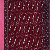 فرش دستی پشتی ترکمن