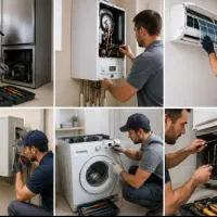 تعمیرات تخصصی پکیج یخچال لباسشویی وبرد با قطعات