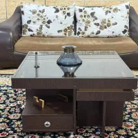 مبل ۷ نفره با میز وسط و میز عسلی|مبلمان خانگی و میز عسلی|دوگنبدان, |دیوار