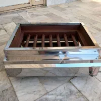 کباب پز ۷ شعله بدنه استیل