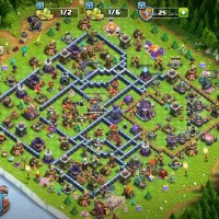 اکانت کلش آف کلنز تان 15 مکس