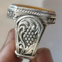 انگشتر عتیقه نایاب زجاجی یمن ۴۰گرم|جواهرات|تربت‌حیدریه, شهید بهشتی|دیوار