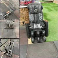 صندلی ماساژور،مس گری،تی بار،رک دمبل