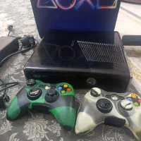 XBOX 360 SLIM دودسته با حافظه همراه کینکت فول