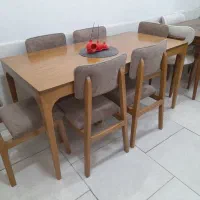 میز غذاخوری سلین چوب راش 4 نفره