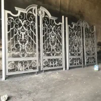 دروازه حیاطی۸۲درب باغی آهنی ویلایی۷۲در پارکینگی۲لت|مصالح و تجهیزات ساختمان|تنکابن, |دیوار