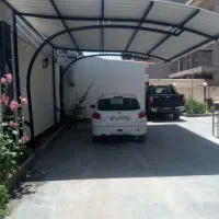 سایبان سایه بان بدون پایه شیروانی آلاچیق برقی قسطی|خدمات پیشه و مهارت|کرمان, |دیوار
