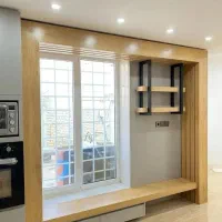 دکور منزل|کتابخانه، شلف، قفسه‌های دیواری|نسیم‌شهر, |دیوار