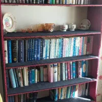 کتابخانه ۱۵۰ در۲۰۰ ،بدنه ام دی اف، روکش مخمل