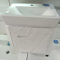 کابینت روشویی و اینه باکس و سنگ روشویی