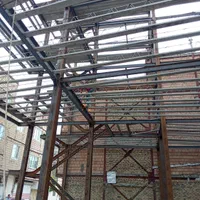 اجرای سقف اسکلت فلزی تیرچه کرومیت وبتنی