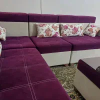 مبل ال خوشرنگ|مبلمان خانگی و میز عسلی|قم, چهل درخت|دیوار