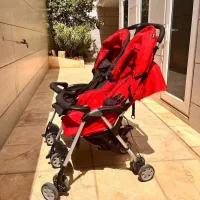 کالسکه دوقلو ژئوبی geoby  در حد|کالسکه و لوازم جانبی|تهران, دولاب|دیوار