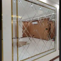 آینه دکوراتیو بک لایت دفرمه|آینه|زنجان, |دیوار