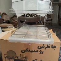 جاظرفی دوطبقه دارای جای قاشق چنگال ..کار اشپزخانه|آب‌چکان و نظم‌دهنده ظروف|تهران, توحید|دیوار