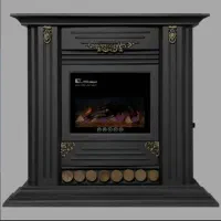 شومینه و بخاری گازی مشهد دوام مدل md32 پایه دار