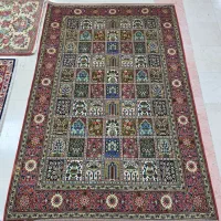 قالیچه ورامین دستباف طرح شکارگاه|فرش|تهران, شیراز|دیوار