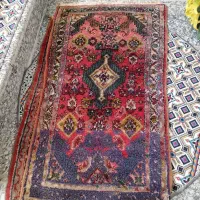 قالیچه قدیمی دست بافت|فرش|اسدآباد, |دیوار