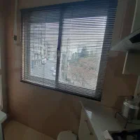 پرده  کرکره  قهوه ای  رنگ  کاملا  سالم  وتمیز|پرده، رانر، رومیزی|گرگان, |دیوار