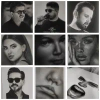 تابلو سیاه قلم