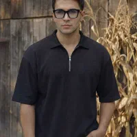 تیشرت نیم زیپ (تولیدی پوشاک مردانه)