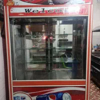 یخچال ویترینی ایستاده و فر ساندویجی