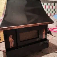 بخاری گازی طرح شومینه