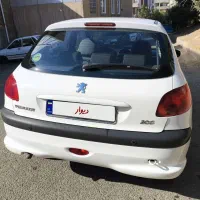 پژو ۲۰۶ تیپ ۲ بدون رنگ|خودرو سواری و وانت|سنندج, |دیوار