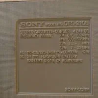 رادیو ضبط سونی ژاپن CFS-210S قدیمی عتیقه|سیستم صوتی خانگی|تهران, سلیمانی|دیوار