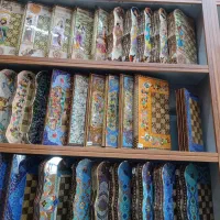 پخش عمده تخته نرد و شطرنج خاتم کاری لبه دالبری