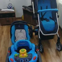 کالسکه بچه و کریر و روروک (برند پیرگاردین فرانسه)