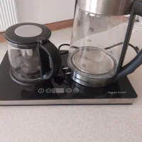 چای ساز کنار همی تمیز و نو مارک سوپر کرست