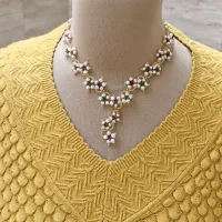 بافت انواع گردنبند مروارید