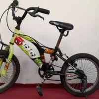 دوچرخه 16 کاملا سالم سبز رنگ|دوچرخه، اسکیت، اسکوتر|قدس, شهر‌قدس|دیوار