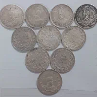 ۱۰ عدد سکه قاجاری
