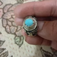 انگشتر نقره فیروزه نیشابور پاک 37گرم|جواهرات|گلستان (تهران), |دیوار