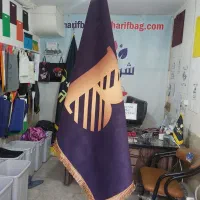 پرچم تشریفاتی و رومیزی ایران ساتن مخمل و لمینت