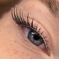 مدل اکستنشن مژه (رایگان)