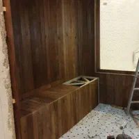 نصب قرنیز ترموود ام دی اف دیوارکوب و کارای چوبی|خدمات پیشه و مهارت|تهران, تهران‌نو|دیوار