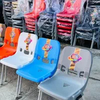 صندلی پلاستیکی همه کاره تاشو ثابت کافه ها رستورانی